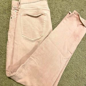 Pale Pink Gap True Skinny - size 29